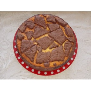 Творожно-шоколадный пирог Жираф