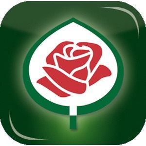 Эмблема Allgemeine Deutsche Rosenneuheitenprufung (ADR) — генерального немецкого тестера новых сортов роз.
